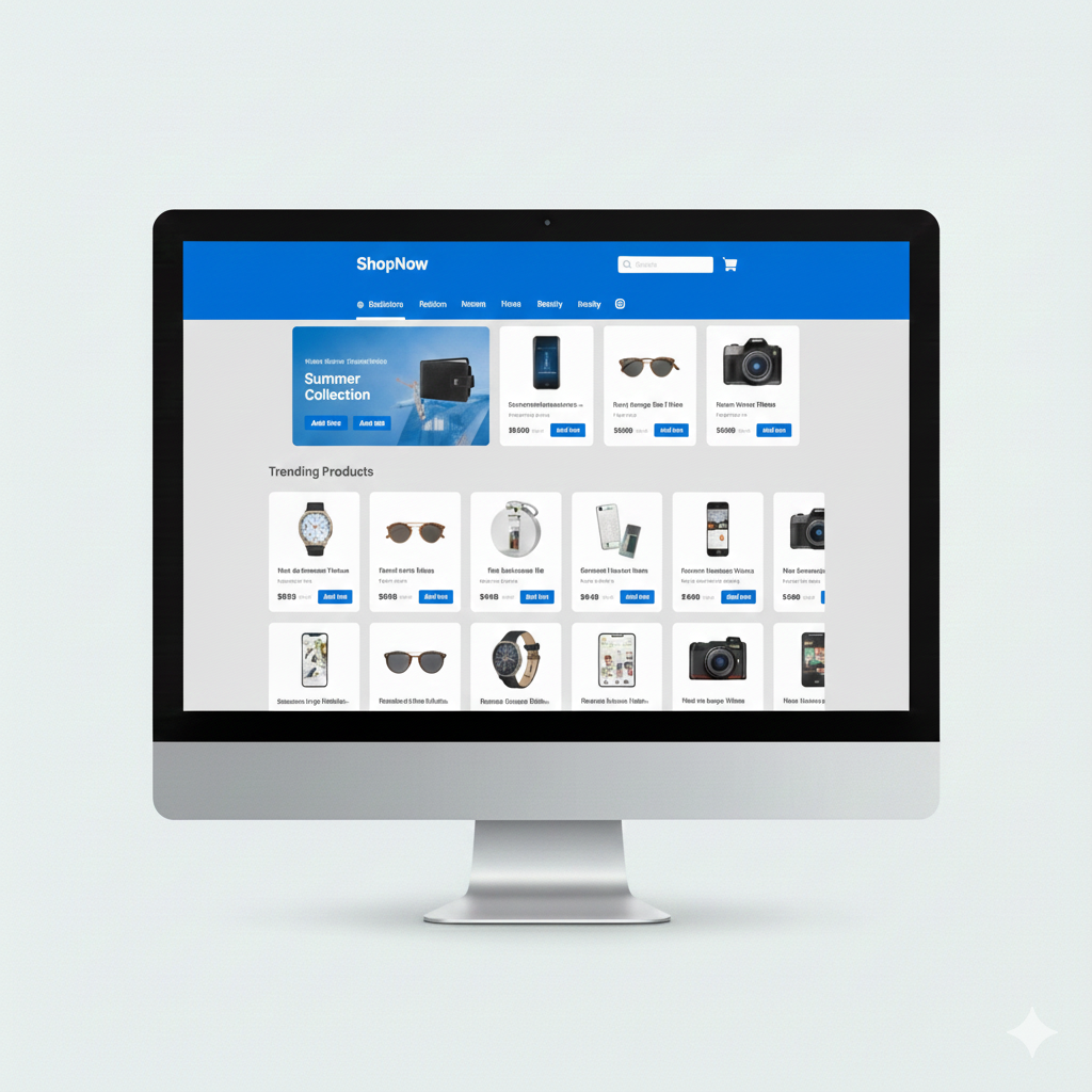 طراحی سایت فروشگاهی